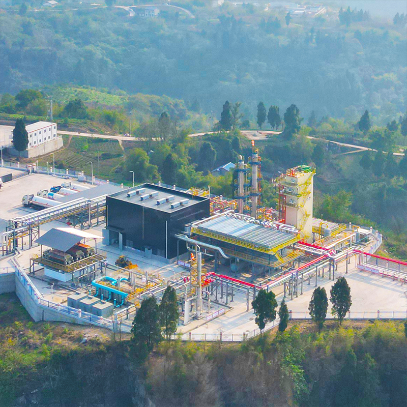 Heshen 4 Well Phase III ● 500 000 кубических метров оборудования для десульфурации, смонтированного на салазках